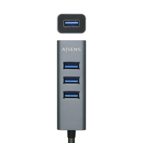 Hub USB Tipo-C Aisens A109-0508/ 4xUSB - Imagen 2