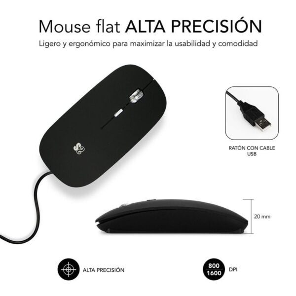 Maletín + Ratón Subblim Select Pack para Portátiles hasta 15.6"/ Cinta para Trolley/ Negro - Imagen 4