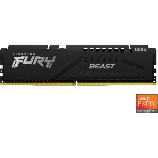 Memoria RAM Kingston FURY Beast 16GB/ DDR5/ 5600MHz/ 1.1V/ CL36/ DIMM - Imagen 2