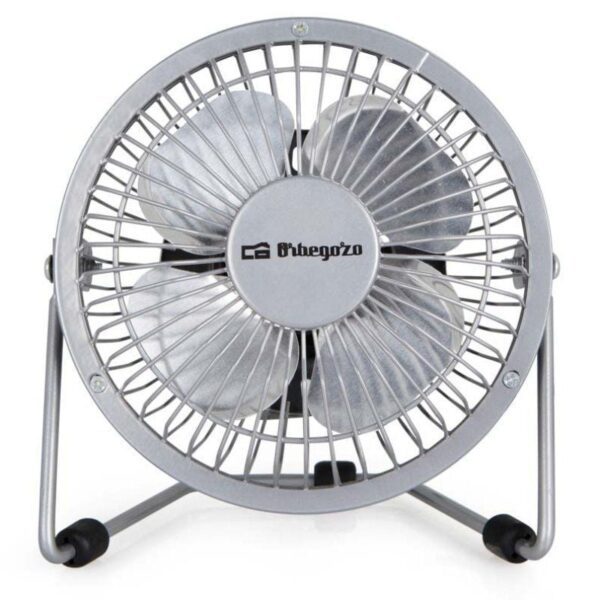 Mini Ventilador USB Orbegozo PW 1025/ Plata 8435568404397 17936 ORB-VENT PW 1025