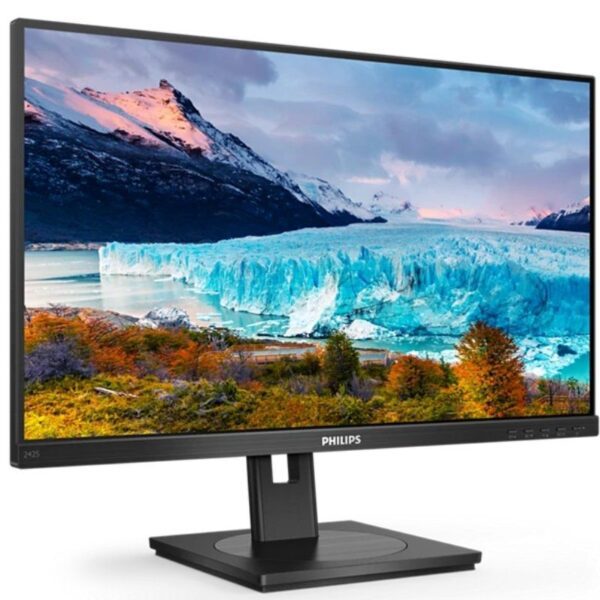 Monitor Profesional Philips S-Line 242S1AE 23.8"/ Full HD/ Multimedia/ Regulable en altura/Negro - Imagen 2