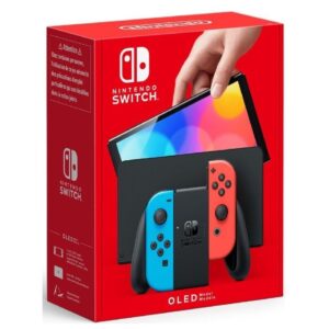 Nintendo Switch Versión OLED Azul Neón/Rojo Neón/ Incluye Base/ 2 Mandos Joy-Con 045496453442 SWITCH OLED BLRD NIN-CONSOLA SWITCH OLED BLRD