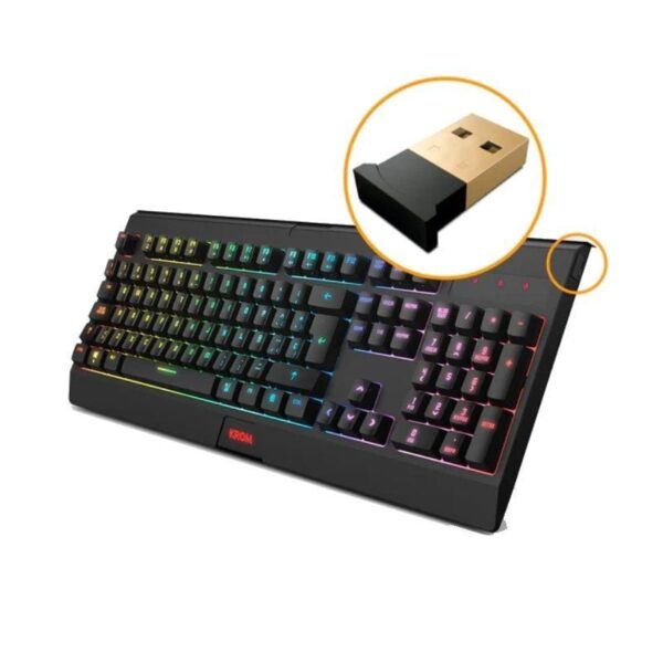 Pack Gaming Krom Kabala/ Teclado + Ratón Inalámbricos - Imagen 3