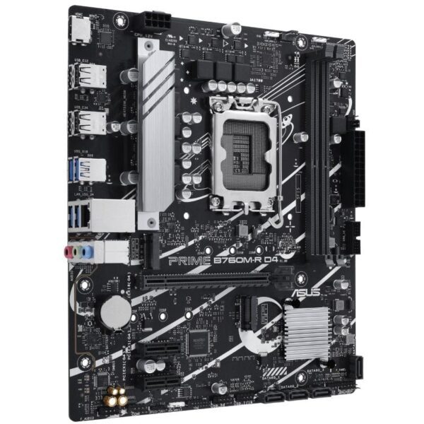 Placa Base Asus PRIME B760M-R D4 Socket 1700/ Micro ATX - Imagen 3