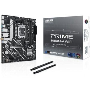 Placa Base Asus PRIME H810M-A WIFI Socket 1851/ Micro ATX 4711387842522 90MB1KJ0-M0EAY0 ASU-PB PRIME H810M-A WIFI