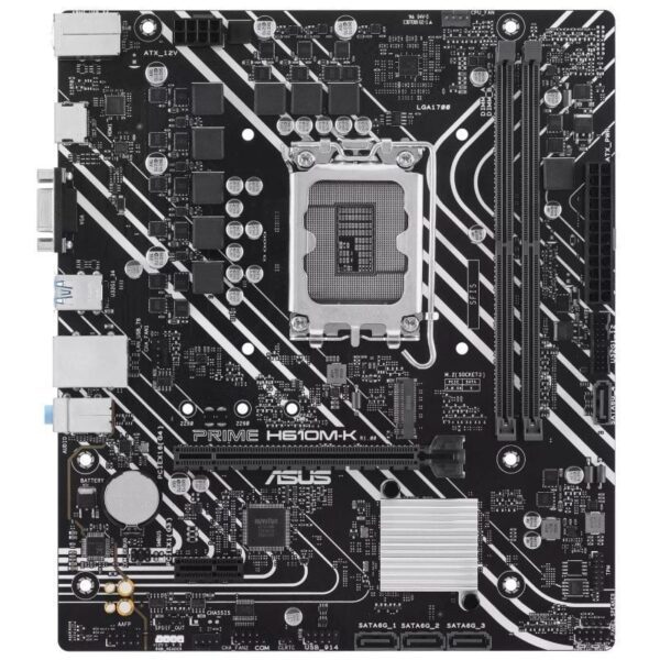 Placa Base Asus Prime H610M-K Socket 1700/ Micro ATX - Imagen 2