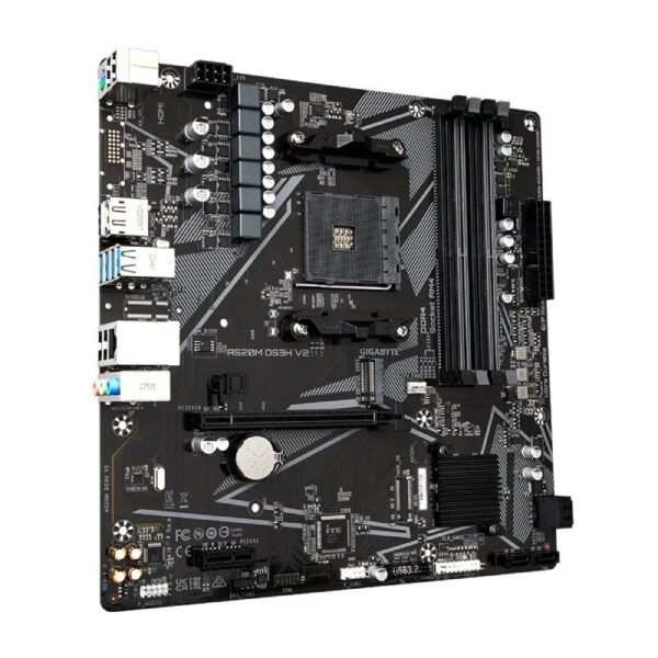 Placa Base Gigabyte A520M DS3H V2 Socket AM4/ Micro ATX - Imagen 3