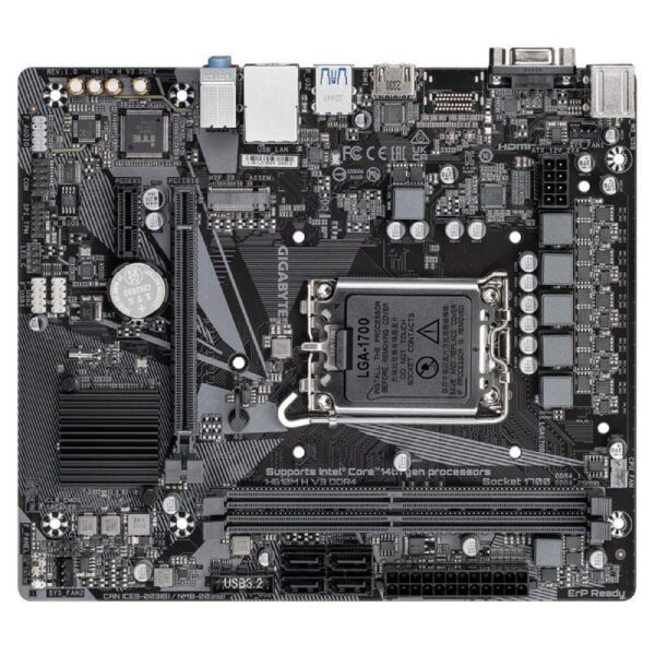 Placa Base Gigabyte H610M H V3 DDR4 Socket 1700/ Micro ATX - Imagen 4
