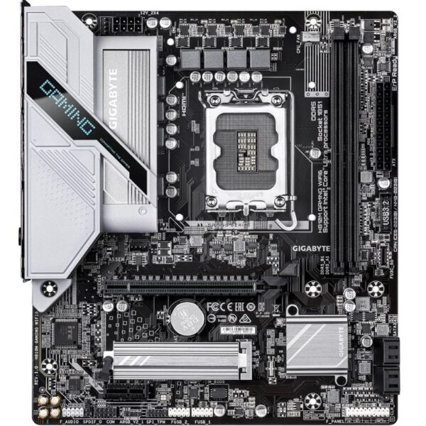 Placa Base Gigabyte H810M GAMING WIFI 6 Socket 1851/ Micro ATX - Imagen 2
