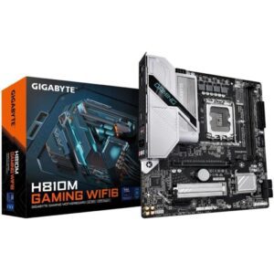 Placa Base Gigabyte H810M GAMING WIFI 6 Socket 1851/ Micro ATX 4719331869090 9MH81MGMW-00-G10 GIG-PB H810M GAMING WIFI6