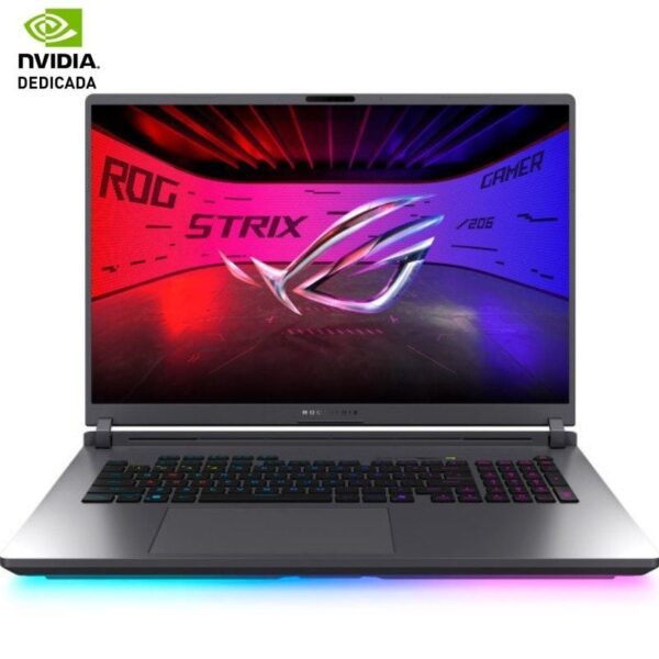Portátil Gaming Asus ROG Strix G18 (2025) G815JMR-S8051 Intel Core i7-14650HX/ 32GB/ 1TB SSD/ GeForce RTX 5060/ 18"/ Sin Sistema Operativo 4711636070775 90NR0LE1-M00230 ASU-P G815JMR-S8051