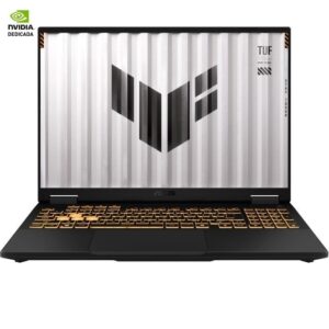Portátil Gaming Asus TUF TUF608JPR-QT031 Intel Core i7-14650HX/ 32GB/ 1TB SSD/ GeForce RTX 5070/ 16"/ Sin Sistema Operativo 4711636048606 90NR0NG1-M00230 ASU-P TUF608JPR-QT031