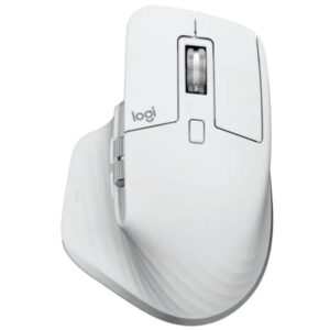 Ratón Ergonómico Inalámbrico por Bluetooth Logitech MX Master 3S/ Batería recargable/ Hasta 8000 DPI/ Gris Pálido 5099206103733 910-006560 LOG-MOU MX MASTER 3S GYP