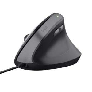 Ratón Vertical Trust Bayo II/ Hasta 2400 DPI 8713439251449 25144 TRU-MOU BAYO II WIRED BK