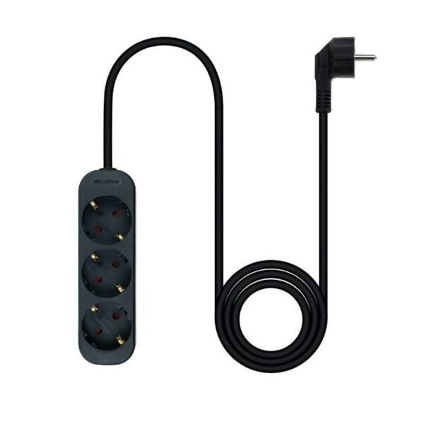 Regleta Nanocable 10.38.0003-NS-BK/ 3 Tomas de Corriente/ Cable 1.4m/ Negra - Imagen 2