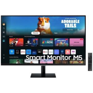 Smart Monitor Samsung M5 S27DM502EU 27"/ Full HD/ Multimedia/ Smart TV/ Negro 8806095534480 LS27DM502EUXEN SAM-M S27DM502EU