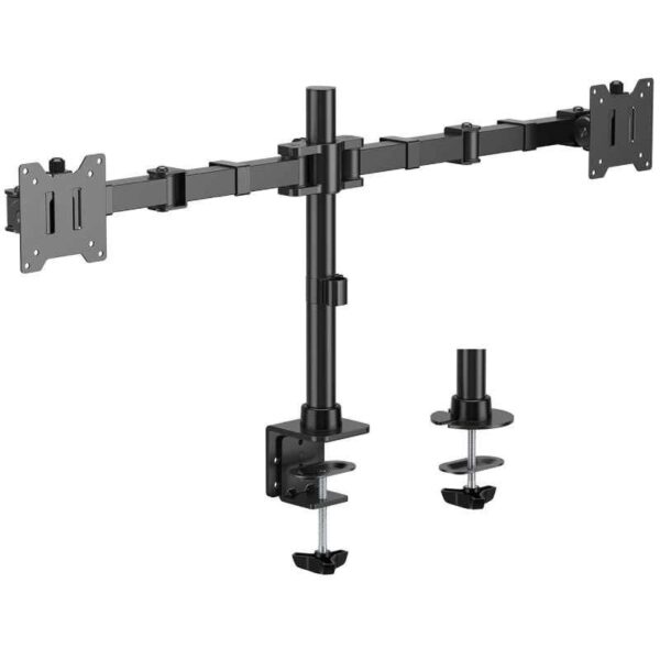 Soporte de Mesa para 2 Monitores Aisens DT35TSR-359/ Giratorio/ Inclinable/  hasta 20kg 8435739902837 DT35TSR-359 AIS-SOP DT35TSR-359