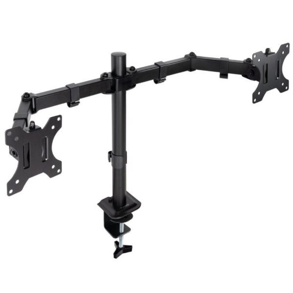 Soporte de Mesa para 2 Monitores TooQ DB1802TN-B/ Giratorio/ Inclinable/ hasta 8kg 8433281014374 DB1802TN-B TOO-SOPORTE DB1802TN-B