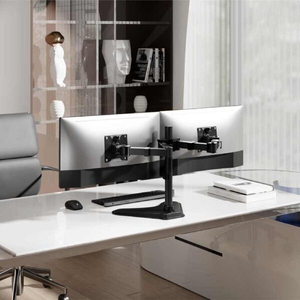 Soporte de Sobremesa para 2 Monitores Aisens DT35TSR-361/ hasta 20kg - Imagen 5