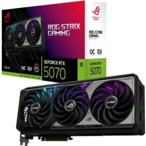 Tarjeta Gráfica Asus ROG Strix OC GeForce RTX 5070/ 12GB GDDR7 4711387922279 90YV0M80-M0NA00 ASU-GF RS RTX5070 OC 12G