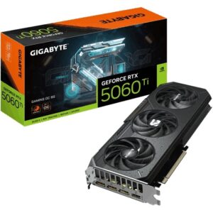 Tarjeta Gráfica Gigabyte GeForce RTX 5060 Ti Gaming OC/ 8GB GDDR7 4719331356019 9VN506TGO8-00-G10 GIG-GF RTX5060TI G OC 8G