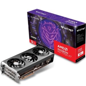 Tarjeta Gráfica Sapphire Nitro+ Radeon RX 7700 XT Gaming OC/ 12GB GDDR6 4895106294370 11335-02-20G SAP-GF NP RX7700XT G O 12G
