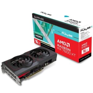 Tarjeta Gráfica Sapphire PULSE Radeon RX 7600 XT Gaming OC/ 16GB GDDR6 4895106294943 11339-04-20G SAP-GF PUL RX7600XT G OC 16G