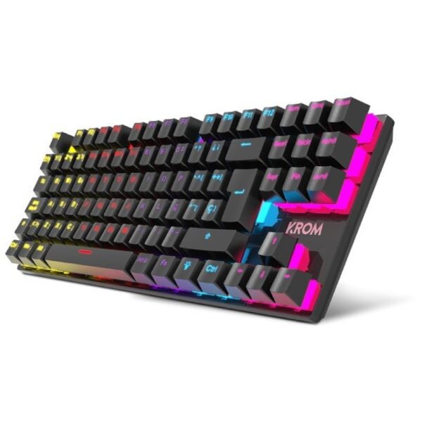 Teclado Gaming Mecánico Krom Kasic TKL/ Negro - Imagen 4