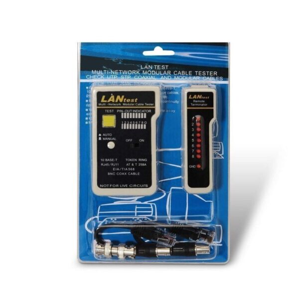 Tester Aisens A142-0314 para RJ11-RJ12-RJ45/ Coaxial - Imagen 3