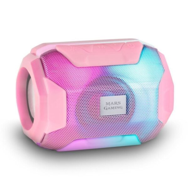 Altavoz con Bluetooth Mars Gaming MSBAXP/ 10W/ 1.0/ Rosa - Imagen 2