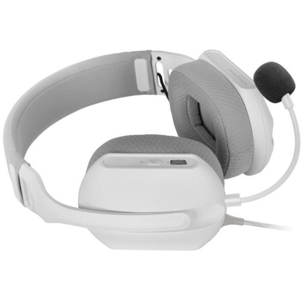 Auriculares Gaming con Micrófono Mars Gaming MH-PRO/ Jack 3.5/ USB/ Blancos - Imagen 4