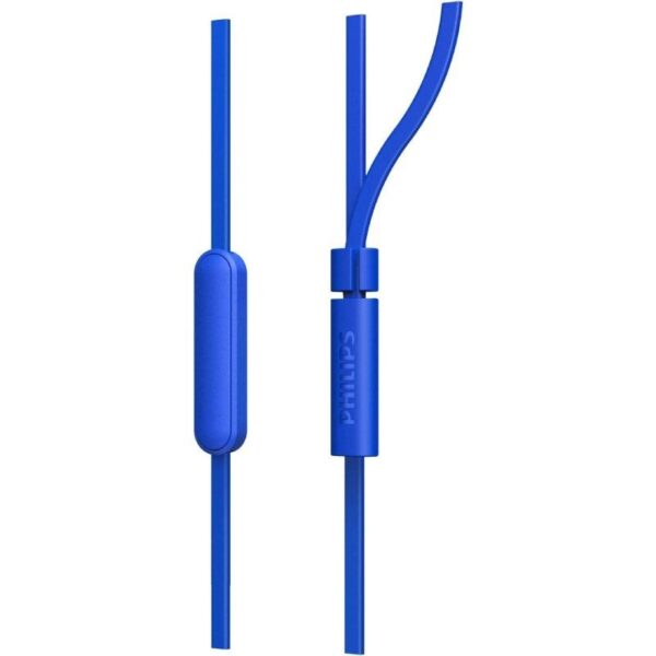 Auriculares Intrauditivos Philips TAE1105BL/ con Micrófono/ Jack 3.5/ Azules - Imagen 3