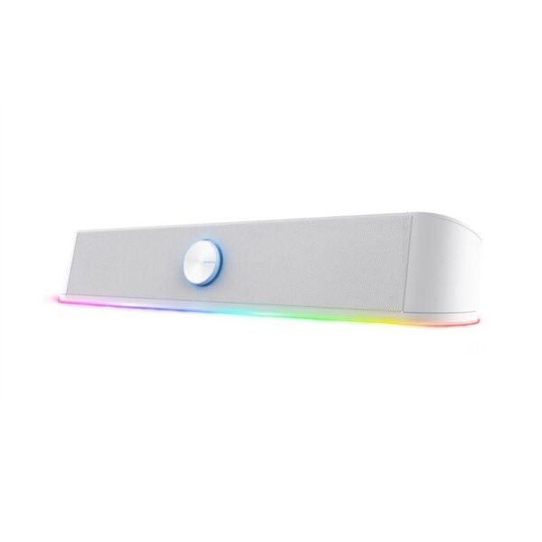 Barra de Sonido Trust Gaming GXT 619 Thorne/ 12W/ 2.0/ Blanca 8713439251104 25110 TRU-ALT GXT 619 THORNE WH