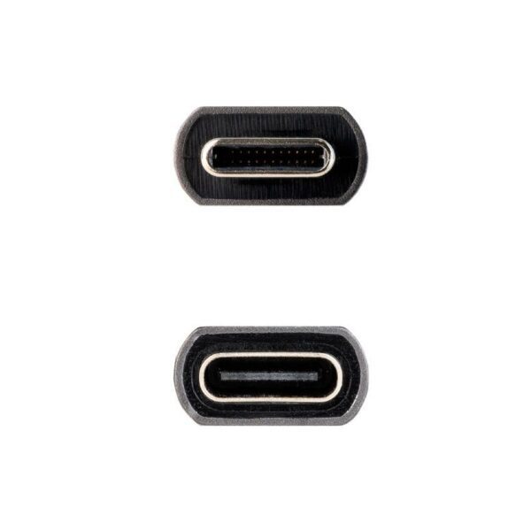 Cable Alargador USB 3.2 Nanocable 10.01.4401-L150/ USB Tipo-C Macho - USB Tipo-C Hembra/ 1.5m/ Negro - Imagen 4