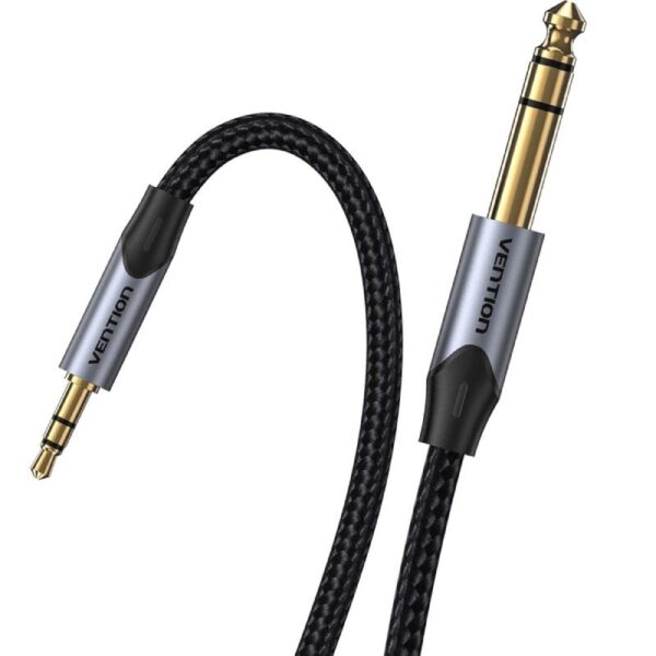 Cable Estéreo Vention BAUHD/ Jack 3.5 Macho - Jack 6.3 Macho/ 50cm/ Gris - Imagen 2