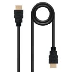 Cable HDMI 1.4 Nanocable 10.15.1700/ HDMI Macho - HDMI Macho/ 1m/ Negro 8433281011885 10.15.1700 NAN-CAB HDMI 10 15 1700