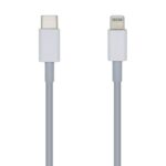 Cable USB 2.0 Tipo-C Lightning Aisens A102-0441/ Lightning Macho - USB Tipo-C Macho/ 20cm/ Blanco 8436574704921 A102-0441 AIS-CAB LIGH A102-0441