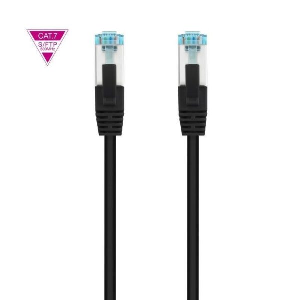 Cable de Red RJ45 SFTP Nanocable 10.20.1700-BK Cat.7/ 50cm/ Negro 8433281011618 10.20.1700-BK NAN-CAB 10 20 1700-BK