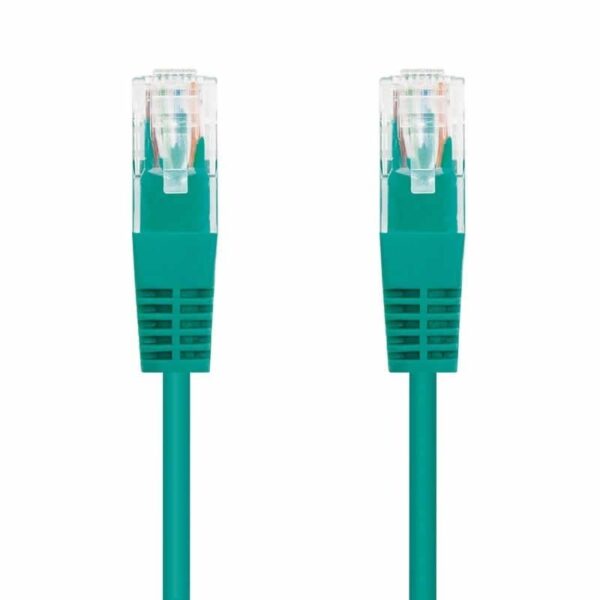 Cable de Red RJ45 UTP Nanocable 10.20.0401-GR Cat.6/ 1m/ Verde 8433281003620 10.20.0401-GR NAN-CAB 10 20 0401-GR