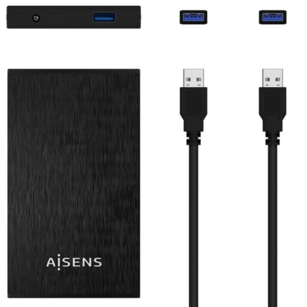 Caja Externa para Disco Duro de 2.5" Aisens ASE-2523B/ USB 3.0 - Imagen 3