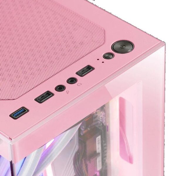 Caja Gaming Minitorre Mars Gaming MC-SE/ Rosa - Imagen 3