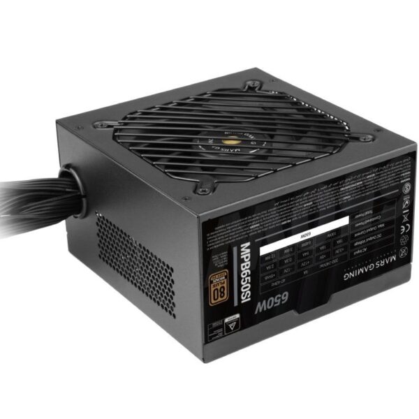 Fuente de Alimentación Mars Gaming MPB650SI/ 650W/ Ventilador 12cm/ 80 Plus Bronze - Imagen 3