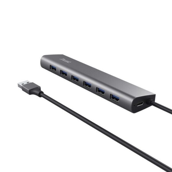 Hub USB 3.2 Gen1 Trust Halyx/ 7xUSB/ 1xUSB-C - Imagen 3