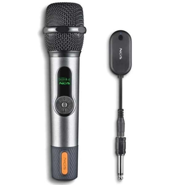 Micrófono Inalámbrico NGS Singer Star 8435430626629 SINGERSTAR NGS-MIC SINGER STAR