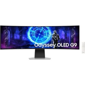 Monitor Gaming Ultrapanorámico Curvo Samsung Odyssey OLED G9 S49DG954SU 49"/ Dual QHD/ 0.03ms/ 240Hz/ OLED/ Multimedia/ Regulable en altura/ Plata 8806095693392 LS49DG954SUXEN SAM-M S49DG954SU