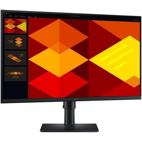 Monitor Profesional Samsung Essential Monitor S4 S27D400GAU/ 27"/ Full HD/ Regulable en altura/ Negro - Imagen 3