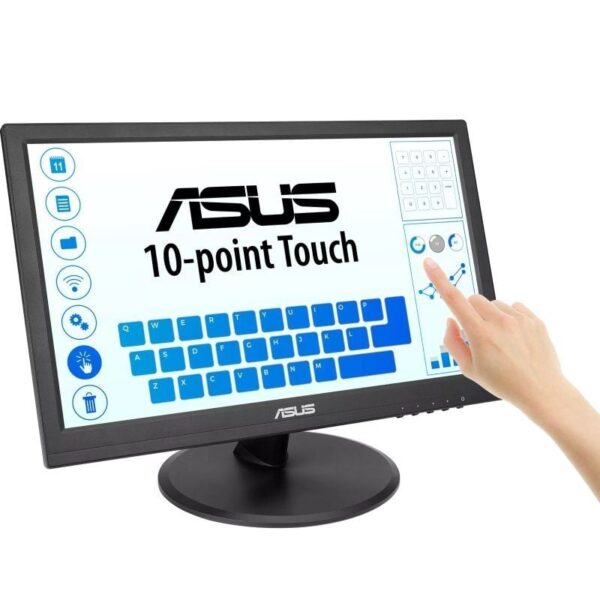 Monitor Profesional Táctil Asus VT169HE 15.6"/ Full HD/ Negro - Imagen 2