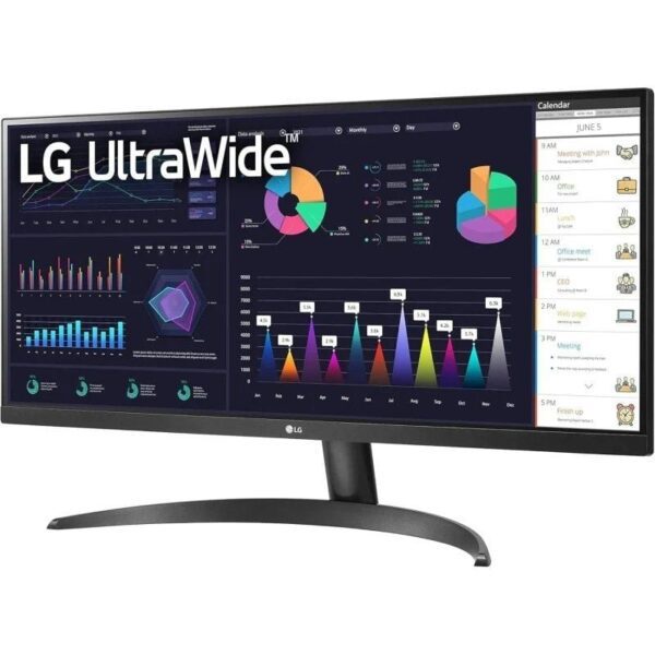 Monitor Profesional Ultrapanorámico LG 29WQ60A-B 29"/ WFHD/ Multimedia/ Negro - Imagen 3