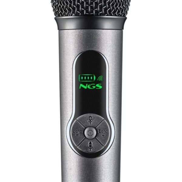 Pack de 2 Micrófonos Inalámbricos NGS Singer Star Duo - Imagen 4