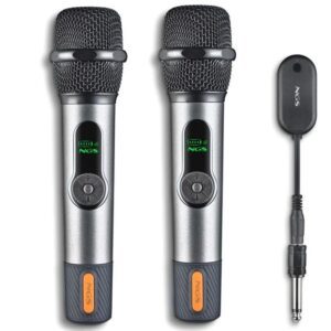 Pack de 2 Micrófonos Inalámbricos NGS Singer Star Duo 8435430626643 SINGERSTARDUO NGS-MIC SINGER STAR DUO